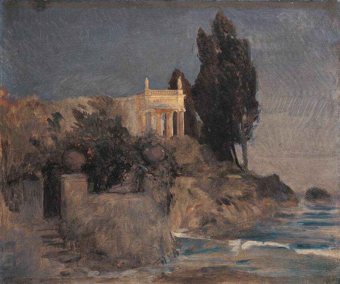 Villa by the Sea - Arnold Böcklin