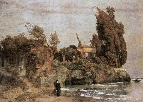 Villa by the Sea - Arnold Böcklin