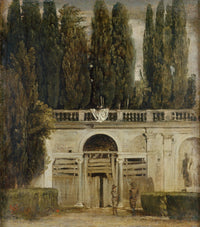 Villa Medici in Rome (Facade of the Grotto Logia)