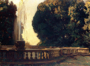 Villa Torlonia Fountain - John Singer Sargent