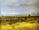 Village by Fyodor Vasilyev — rural oil painting wall art, Realism