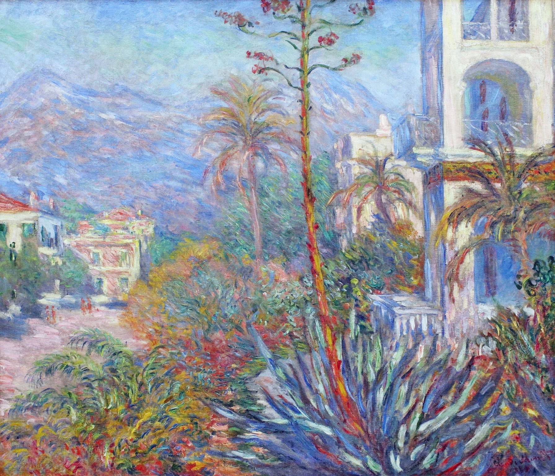 Villas at Bordighera - Claude Monet