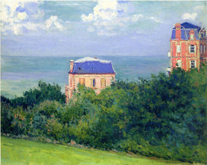 Villas at Villers sur Mer - Gustave Caillebotte