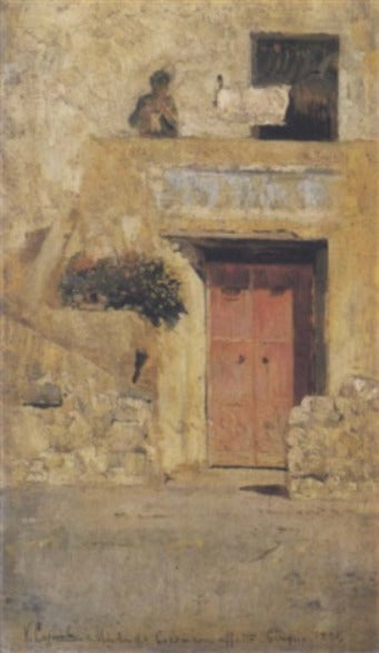 The red door - Vincenzo Caprile