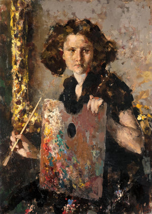 The young painter - Vincenzo Irolli