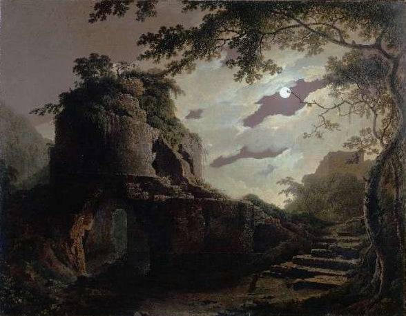 Virgil's Tomb - Joseph Wright