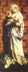 Virgin and Child in dining room