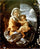 Virgin and Child in home office