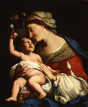 Virgin and Child by Elisabetta Sirani — children oil painting wall art, Baroque