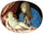 Virgin and Child adoring in study
