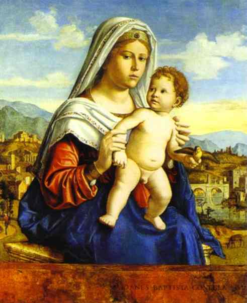 Virgin and Child by Cima da Conegliano — hand-painted cultural oil painting reproduction on canvas