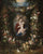 Virgin and Child Surrounded by Flowers and Fruit in living room