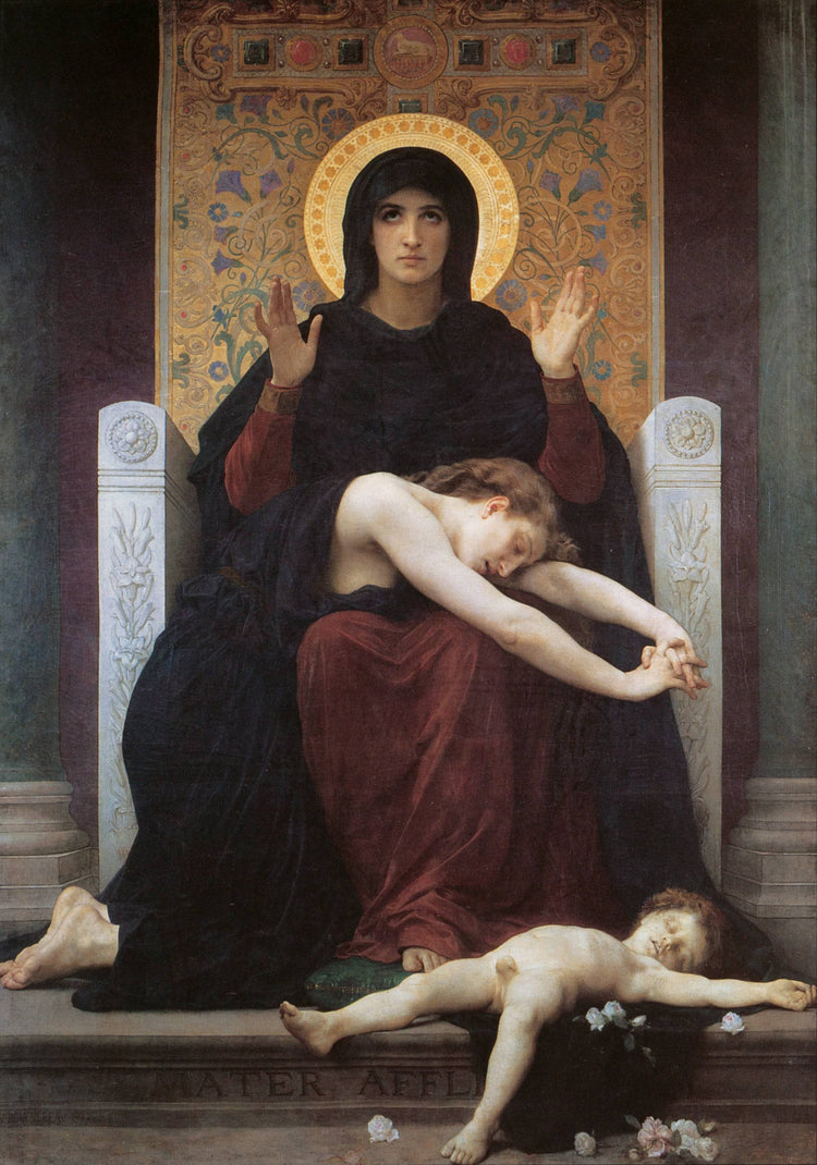 Virgin Comforter - William-Adolphe Bouguereau