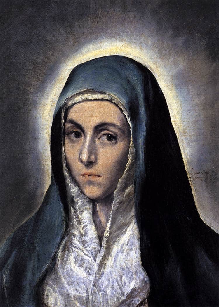 Virgin Mary - El Greco