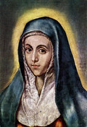 Virgin Mary by El Greco — hand-painted cultural oil painting reproduction on canvas
