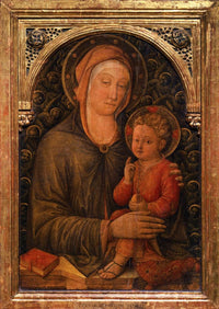 Virgin with Child by Jacopo Bellini — hand-painted cultural oil painting reproduction on canvas