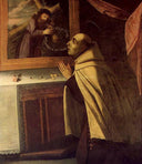 Visão de São João da Cruz by Josefa de Obidos — religious oil painting wall art, Baroque