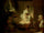 Visit to the nurse in modern living room