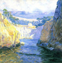 Vista from Point Lobos by Guy Rose — hand-painted botanical oil painting reproduction on canvas