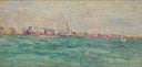 Vue De Paramé by Maximilien Luce, sea oil painting wall art, Impressionism