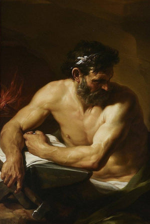 Vulcan - Pompeo Batoni