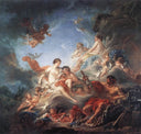 Vulcan Presenting Arms to Venus for Aeneas by Francois Boucher — hand-painted cultural oil painting reproduction on canvas