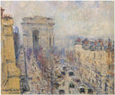 Wagram Avenue by Gustave Loiseau — hand-painted botanical oil painting reproduction on canvas
