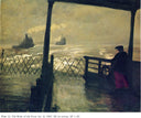 Wake of the Ferry II by John French Sloan — hand-painted landscape oil painting reproduction on canvas