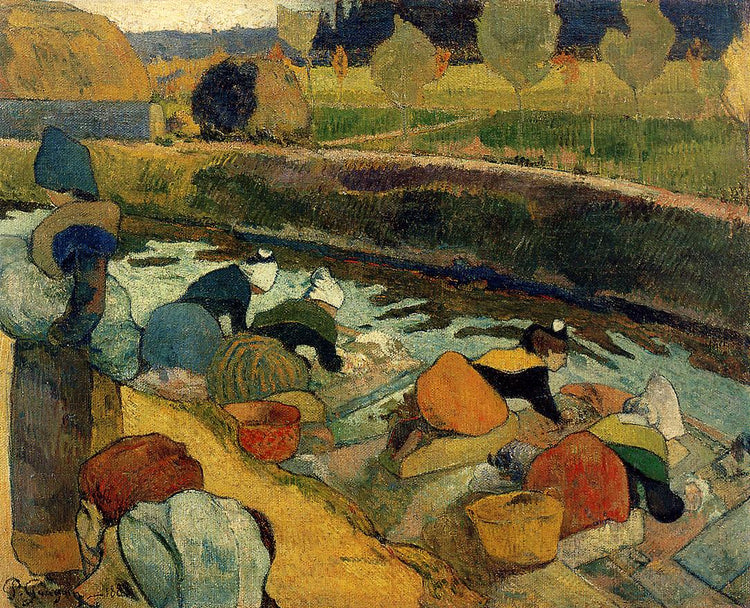 Washerwomen at Roubine du Roi - Paul Gauguin