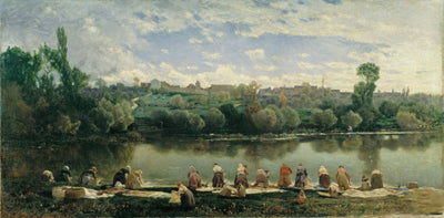 Washerwomen of La Varenne, France