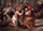 Washing of the Feet in entryway