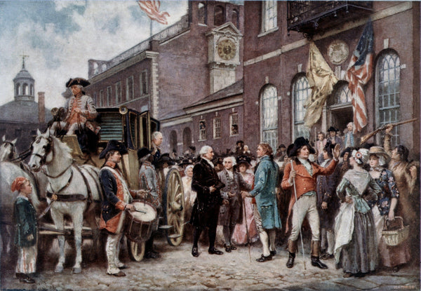 Washington's Inaugration at Philadelphia