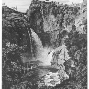 Wasserfall Bei Tivoli by Joseph Anton Koch — Oil Painting Reproduction