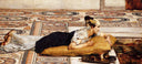 Water Pets by Sir Lawrence Alma-Tadema, female oil painting wall art, Romanticism
