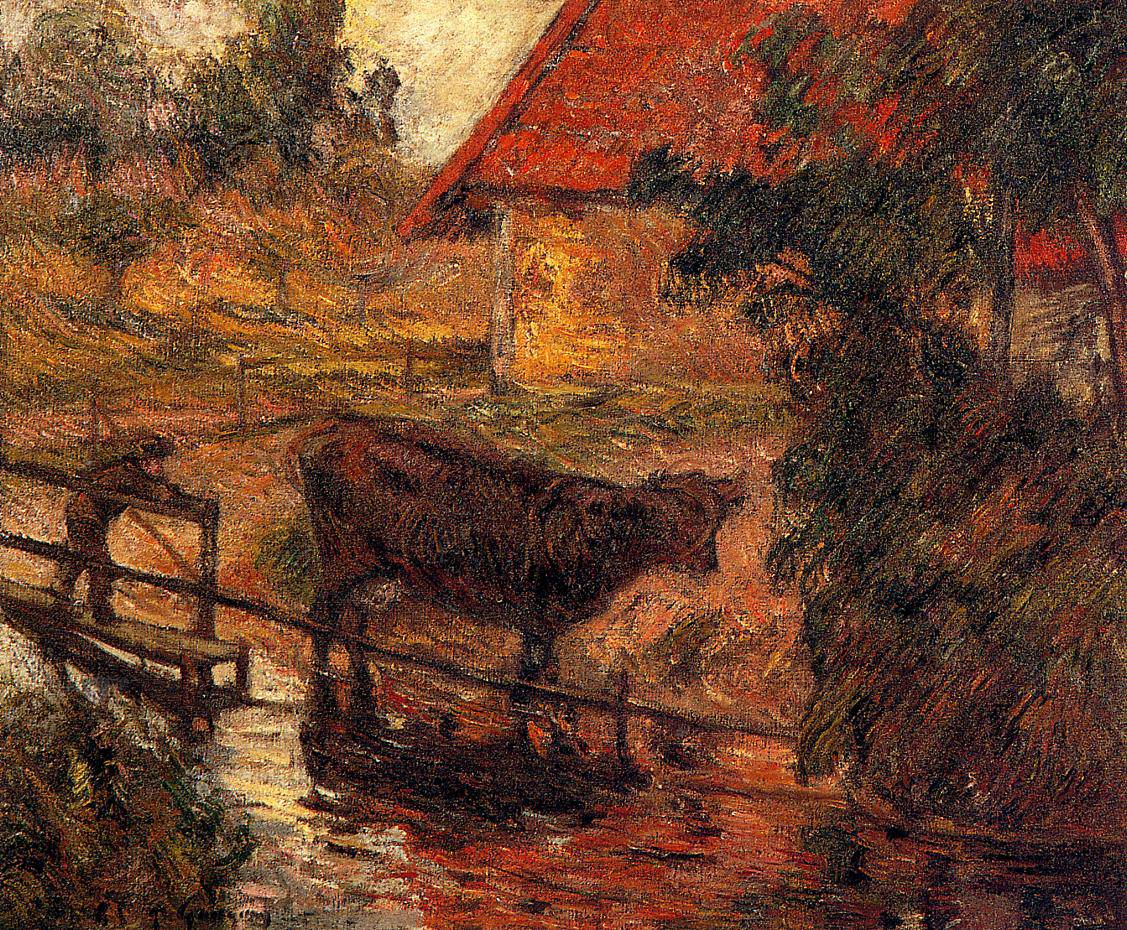 Watering place - Paul Gauguin