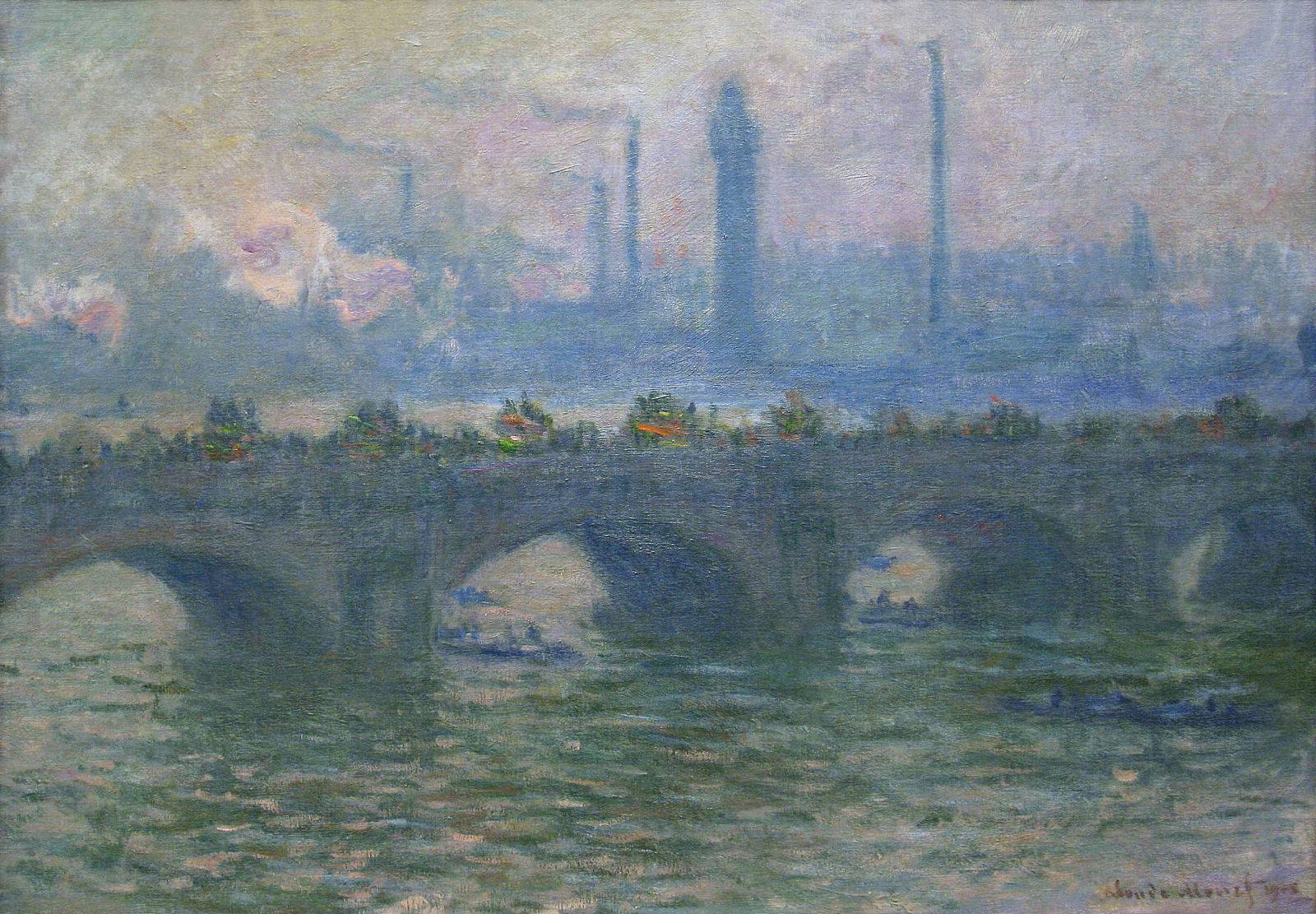 Waterloo Bridge - Claude Monet