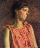 Weda Cook by Thomas Eakins — male oil painting wall art, Realism