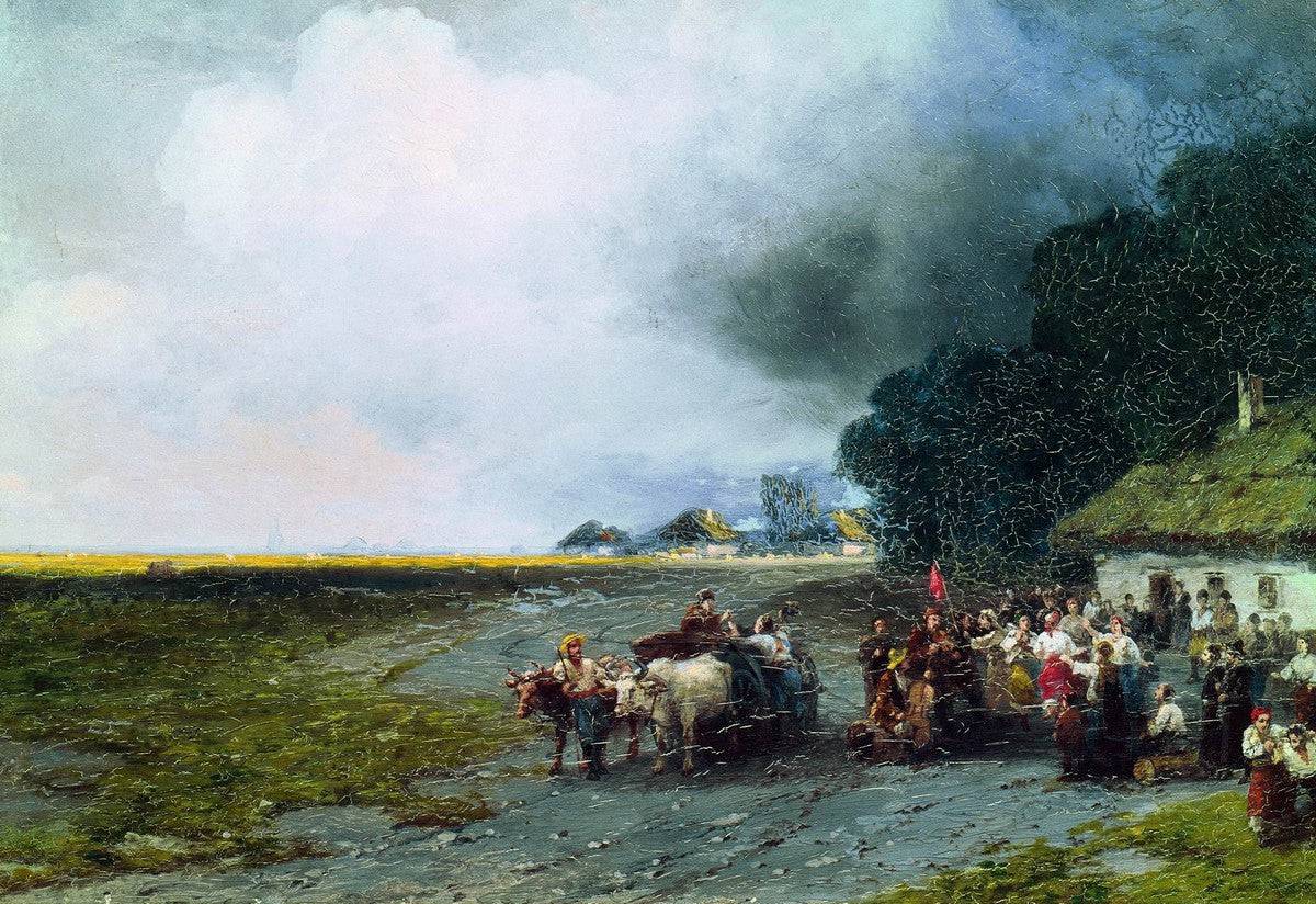 Wedding in Ukraine - Ivan Aivazovsky