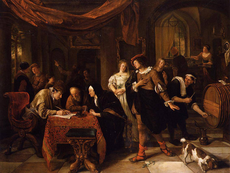 Wedding of Tobias and Sarah - Jan Steen