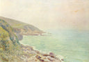 Welsh Coast in the fog by Alfred Sisley — hand-painted botanical oil painting reproduction on canvas