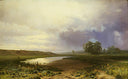 Wet Meadow by Fyodor Vasilyev — rural oil painting wall art, Realism
