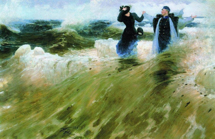 What a Freedom by Ilya Repin — hand-painted landscape oil painting reproduction on canvas