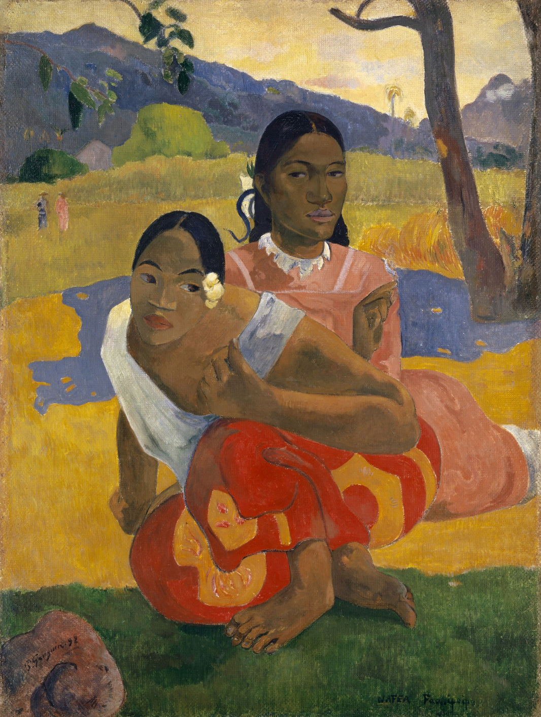 When Will You Marry? by Paul Gauguin — hand-painted portrait oil painting reproduction on canvas