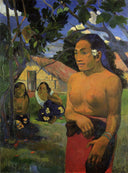 Where are you going? by Paul Gauguin — male oil painting wall art