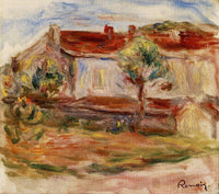 White House by Pierre-Auguste Renoir — hand-painted landscape oil painting reproduction on canvas