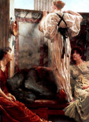 Who is it by Sir Lawrence Alma-Tadema — female oil painting wall art, Romanticism