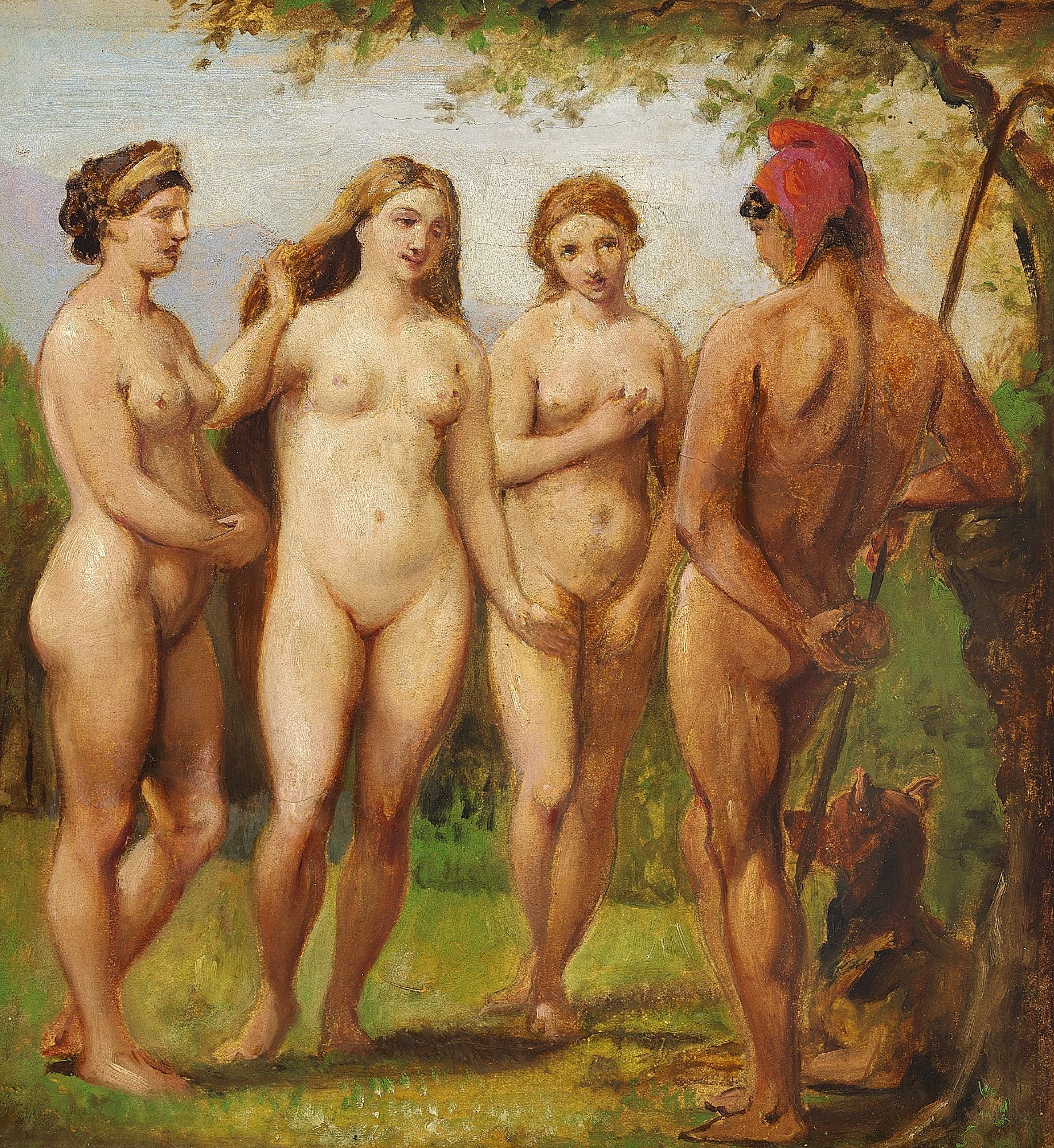 Judgement of Paris - Wilhelm Marstrand