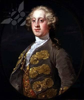 William Cavendish, Marquess of Hartington, Later 4th Duke of Devonshire by William Hogarth — hand-painted portrait oil painting reproduction on canvas