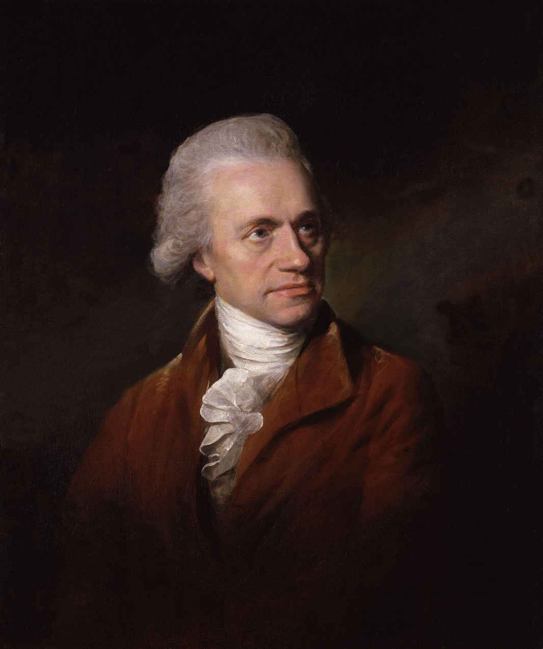 William Herschel by Lemuel Francis Abbott — hand-painted portrait oil painting reproduction on canvas