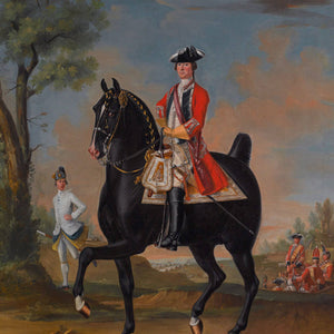 William Kerr, 4th Marquess of Lothian on a Charger